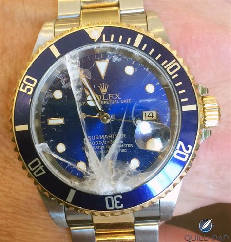 rolex datejust damaged|rolex watch date change time.